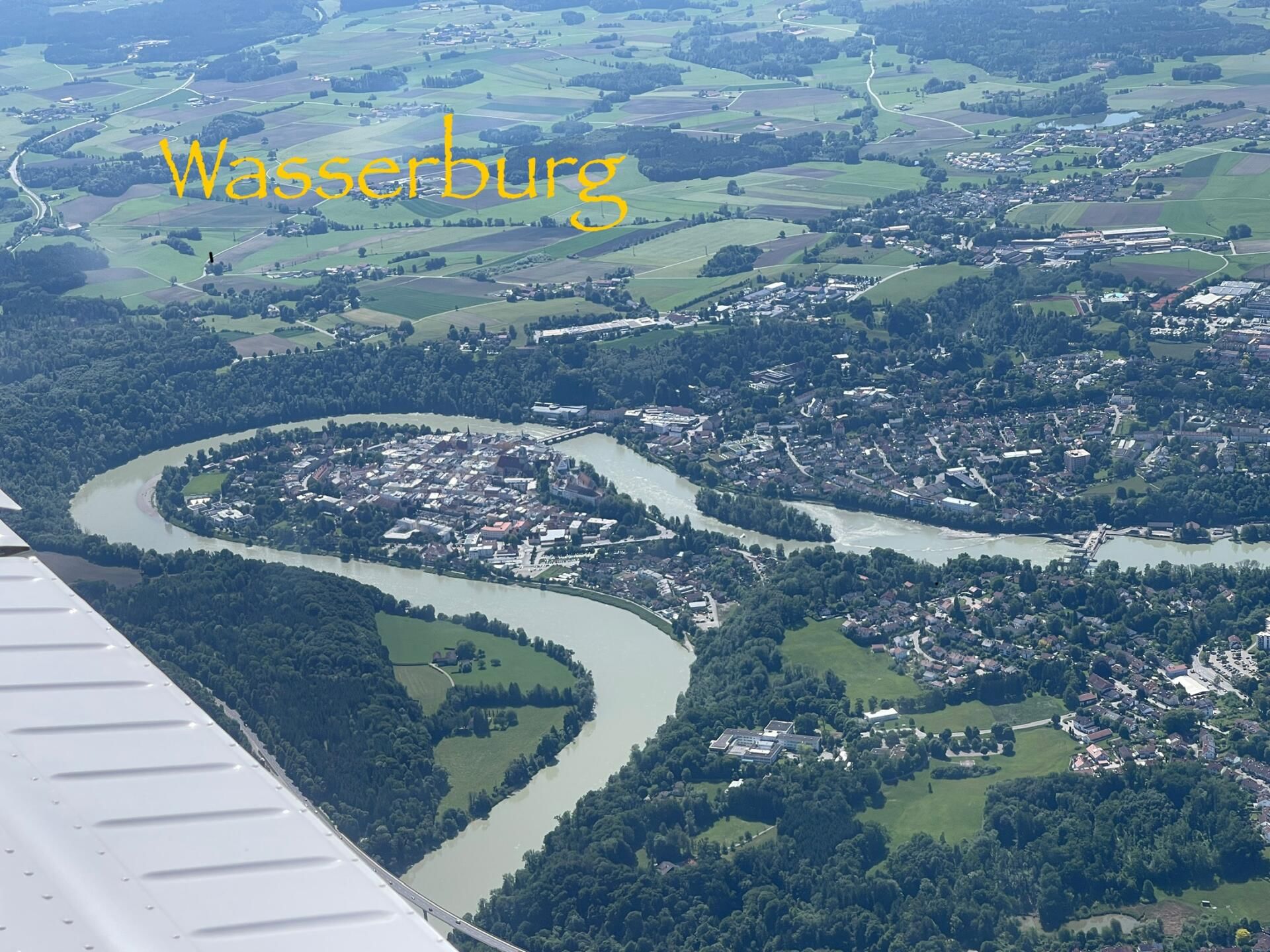 Flug zum Wendelstein