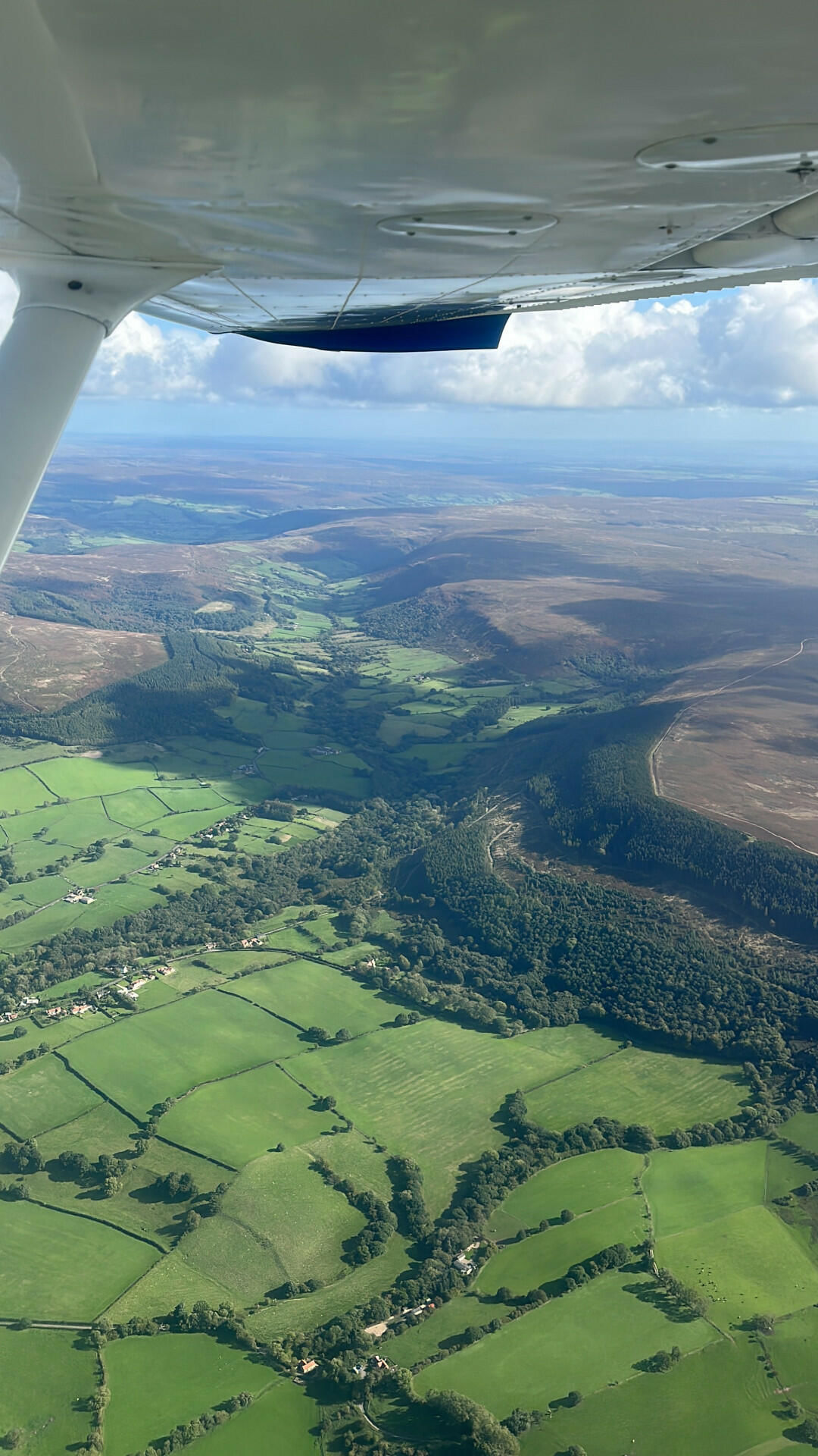 Sightseeing over Leeds and Harrogate