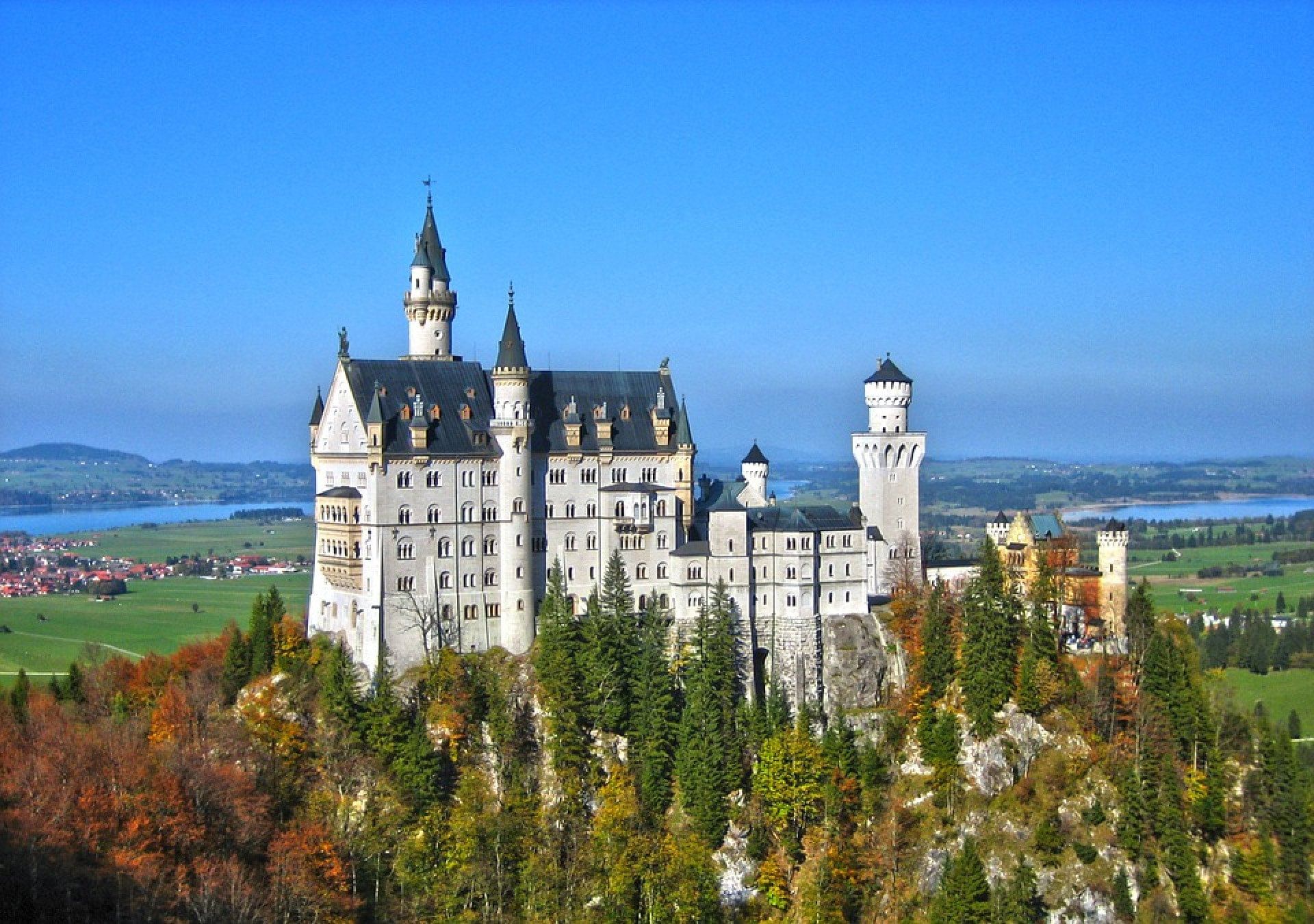 Rundflug ins Alllgäu / Schloss Neuschwanstein