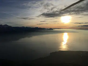 De Sion au Léman, par les Diablerets, le Sanetsch hélico