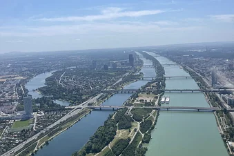 Alte Donau, Neue Donau sowie Donauinsel undDonaustrom