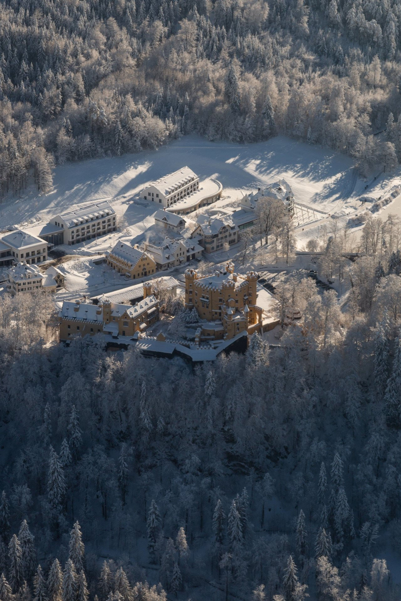 Rundflug über Schloss Neuschwanstein