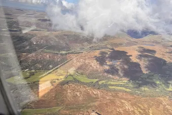 Sightseeing over the Lake District