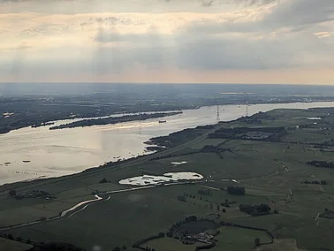 Der Elbe-Weser-Raum aus der Vogelperspektive