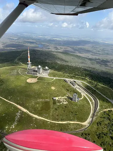 Rundflug über den Harz