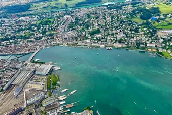 Hoch über den Dächern von Luzern