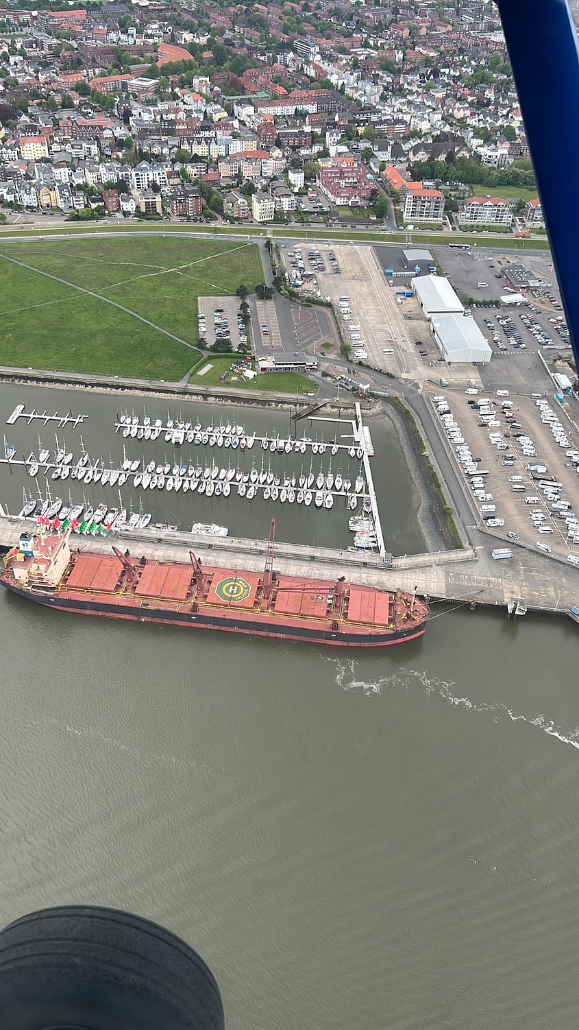 Rundflug Uetersen nach Sylt über Cuxhaven und Helgoland