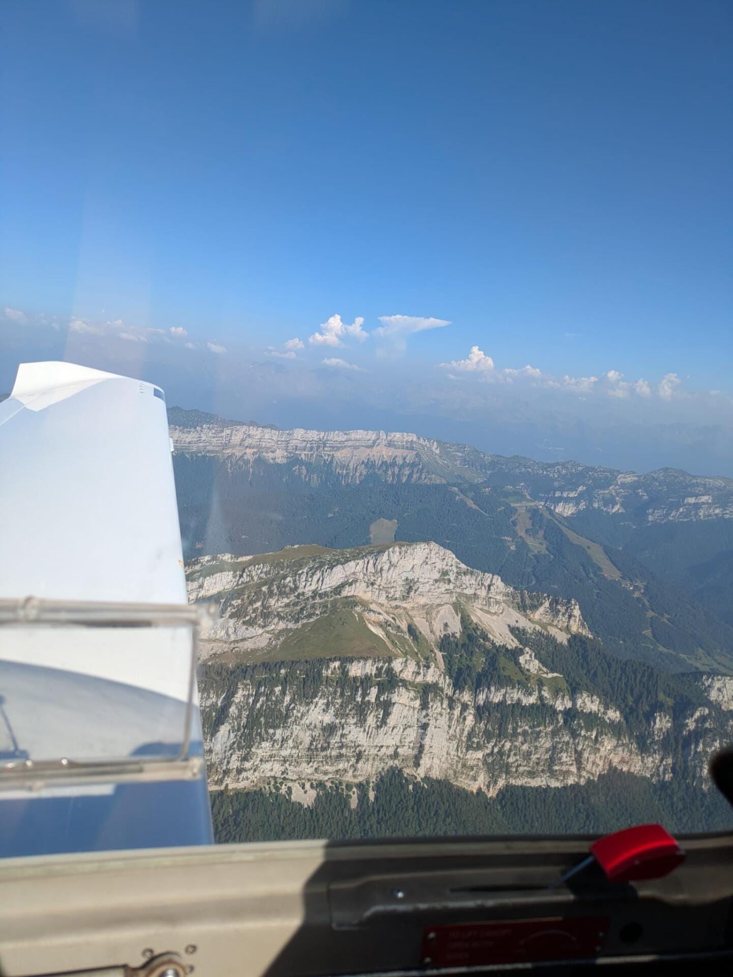 Aller-retour à Chambéry et survol du lac du Bourget