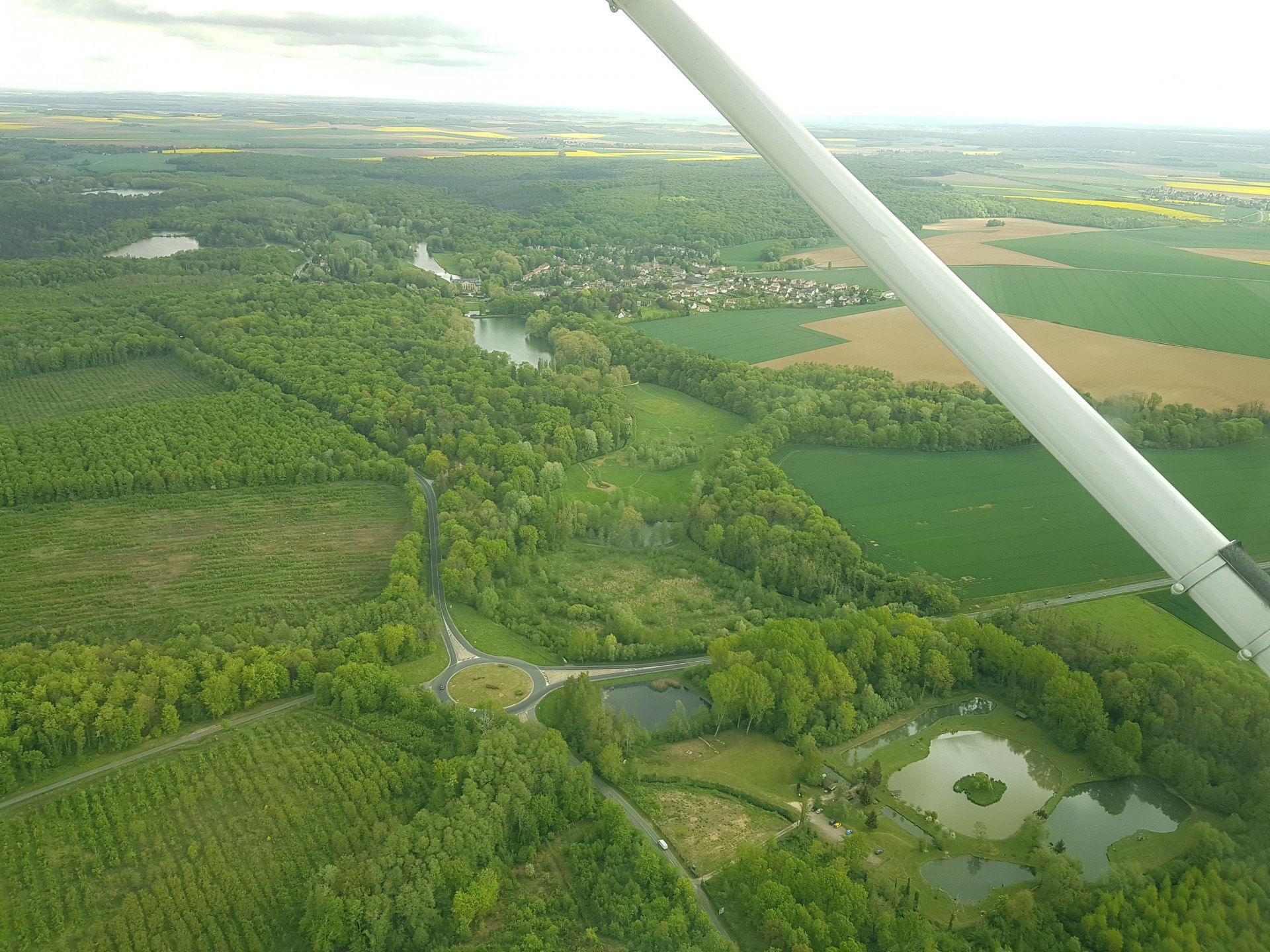 Balade aérienne en Seine et Marne (3 passagers)