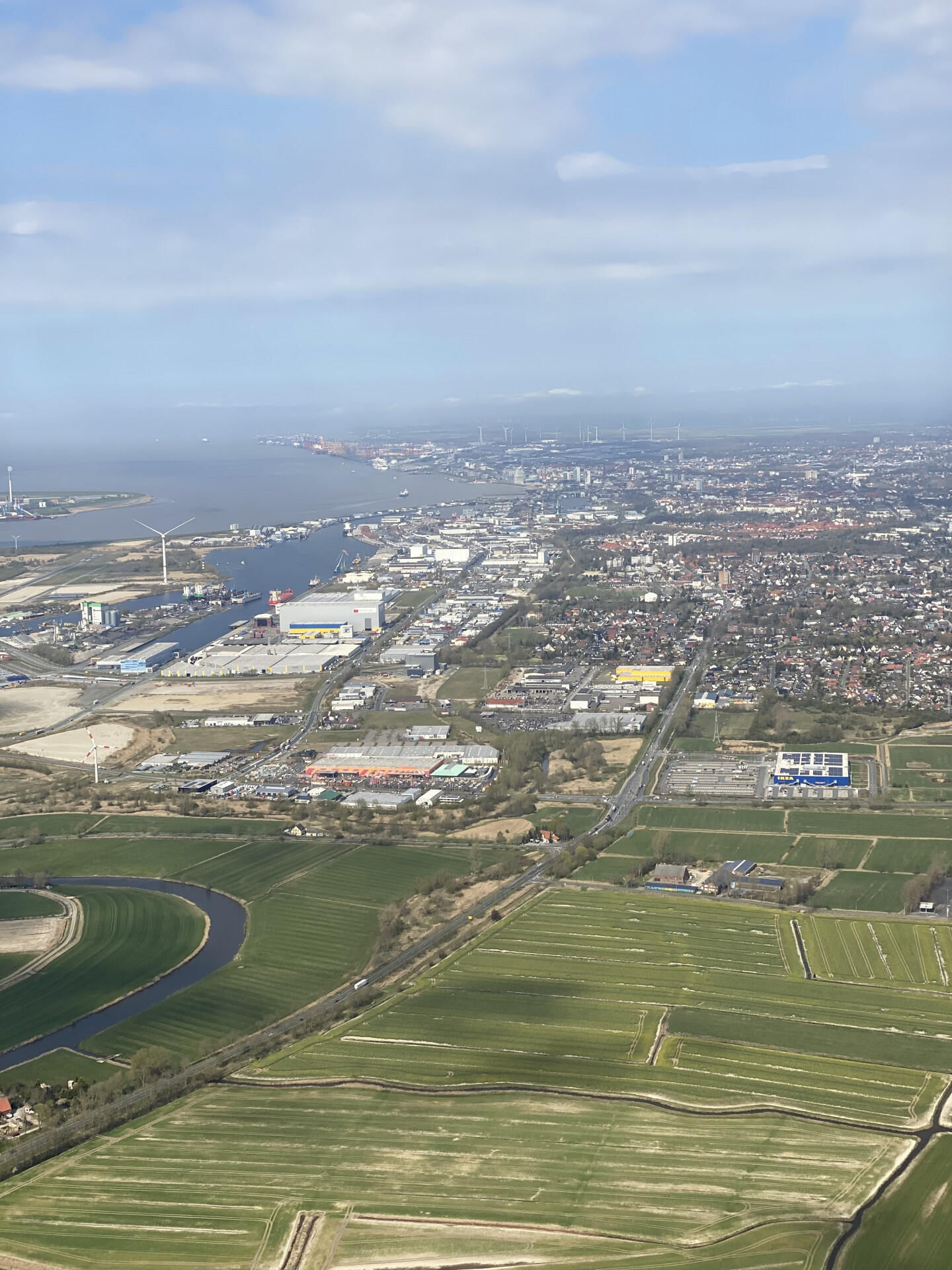 Küstenzauber: Eine Stunde über Bremerhaven und Cuxhaven