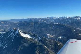 Alpenrundflug Königsschlösser, Walchensee, Kochelsee