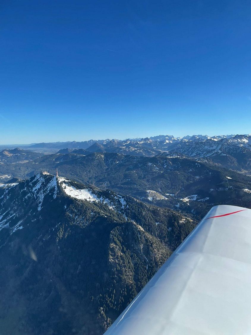 Alpenrundflug Königsschlösser, Walchensee, Kochelsee