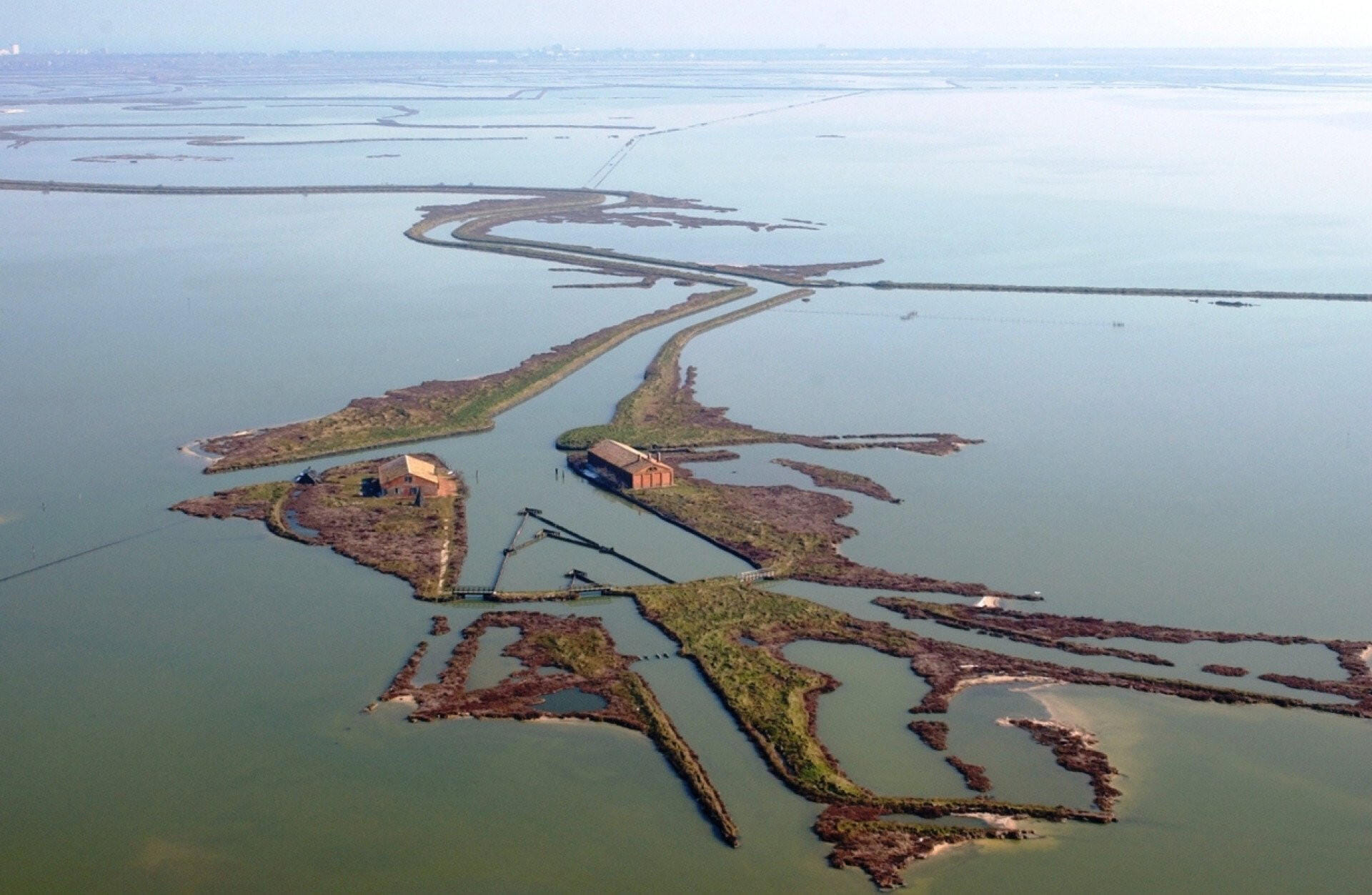 Flight along the Adriatic Coast to Venezia