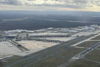 International Airport Frankfurt von oben