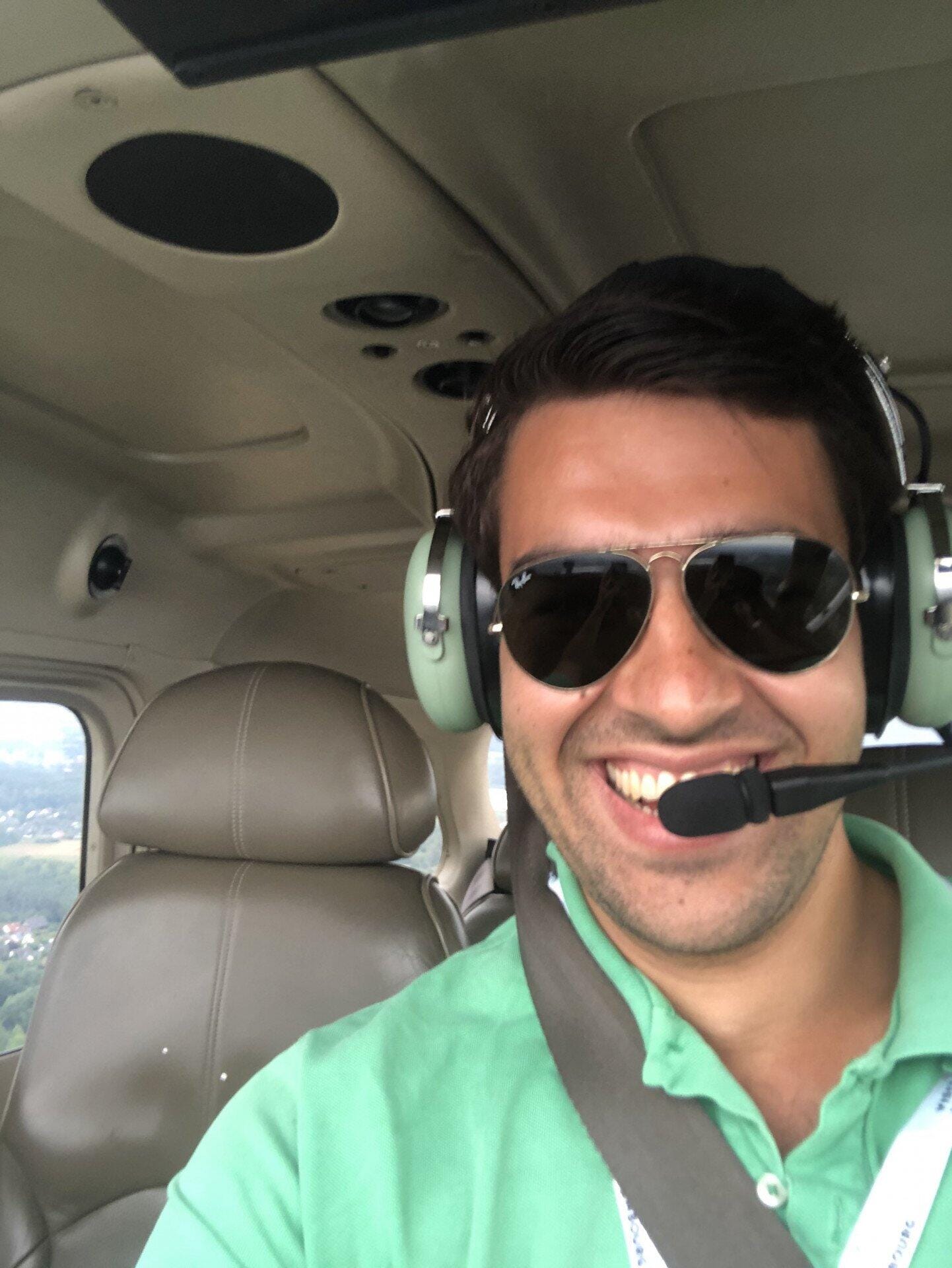 Privatflug nach Mönchengladbach