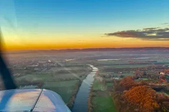 Rundflug über Lippe