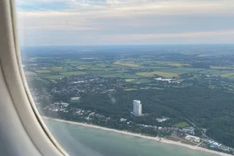 Rundflug über Fehmarn