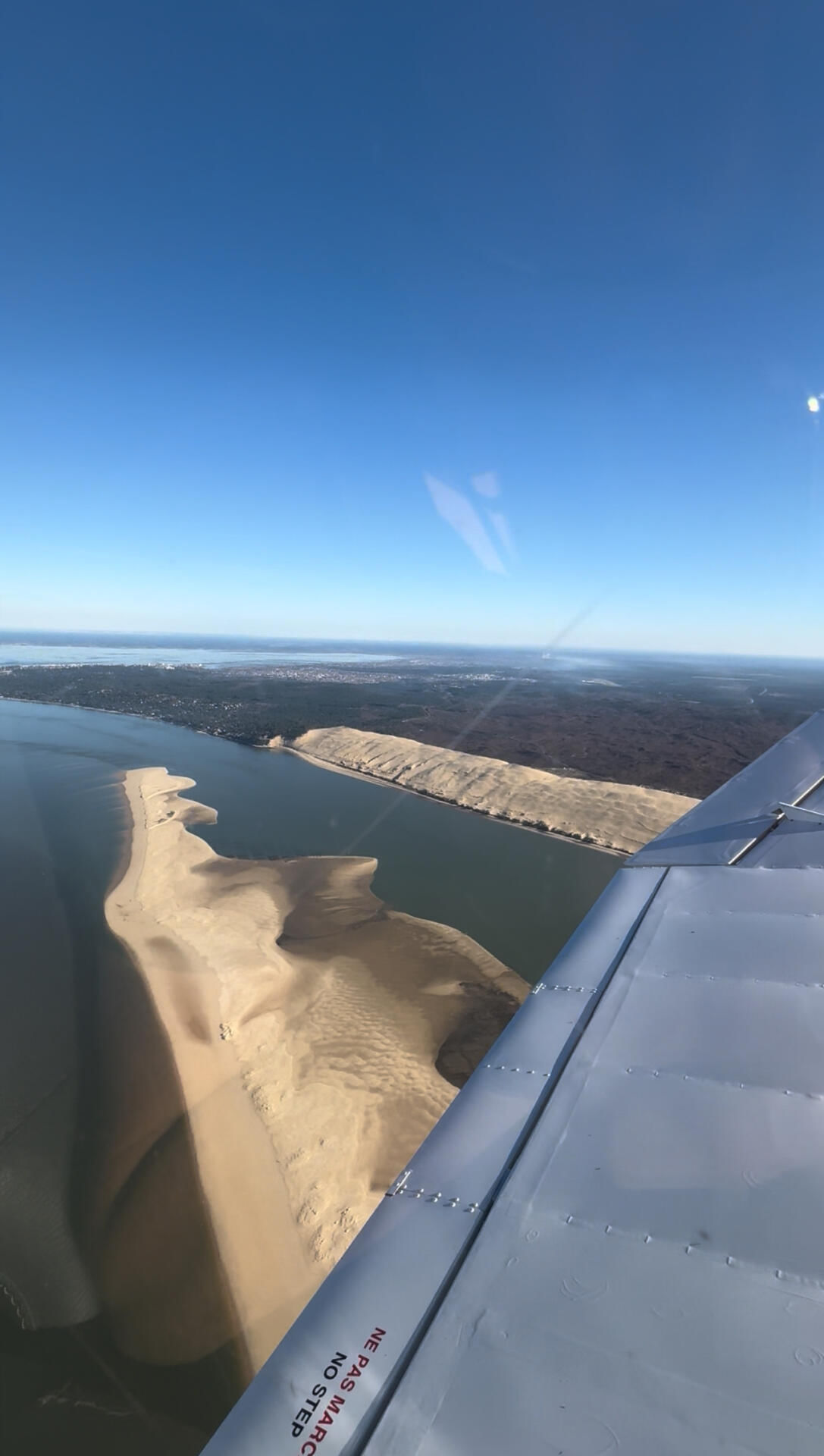 Survol du Bassin d'Arcachon