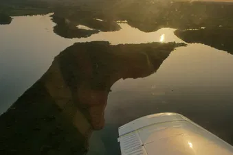 Tour de Metz en avion