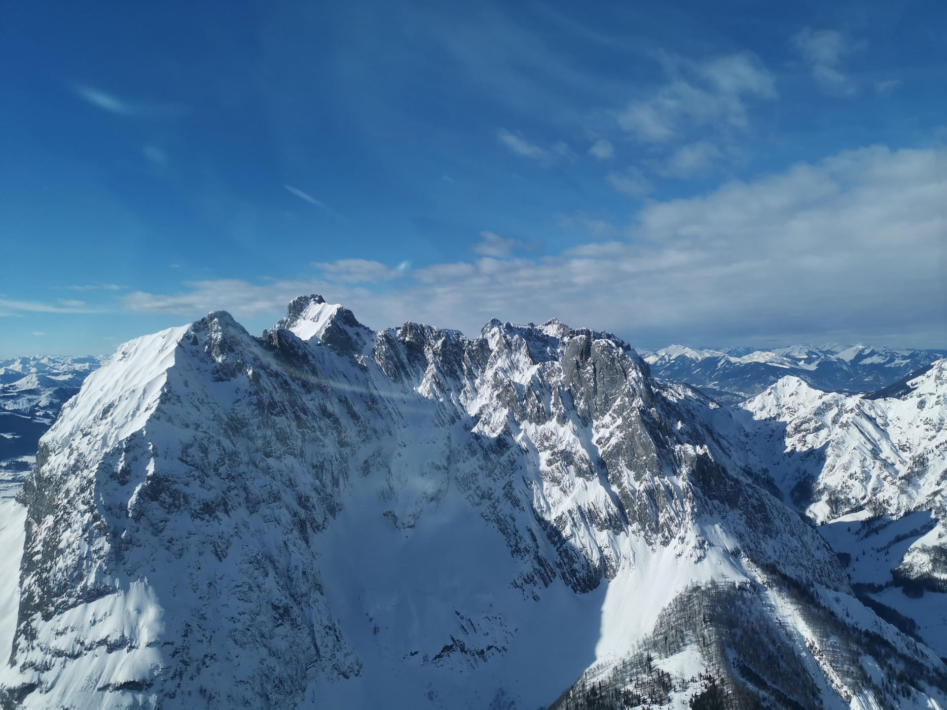 Alpenrundflug von Vilshofen aus