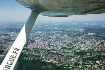 Gorges de la Loue, Besançon & citadelle vues du ciel