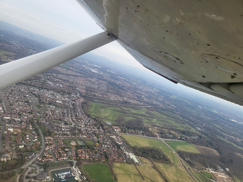 Sightseeing Flight around Manchester