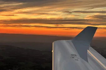 Rundflug über das Saarland