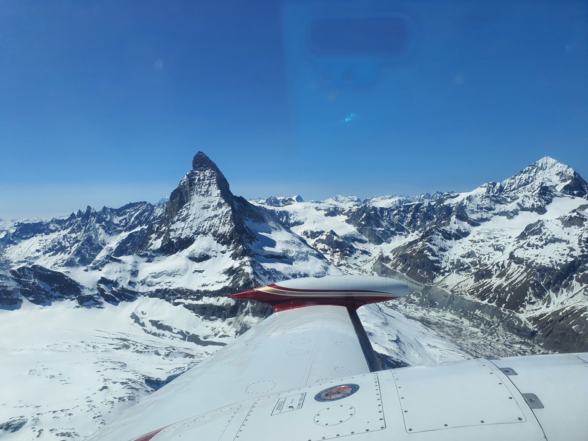 Rundflug zum Matterhorn