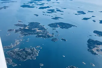 Sightseeing Flight Over Turku Archipelago and Åland Islands