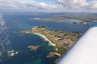 Découverte de la Baie de Morlaix vue du ciel