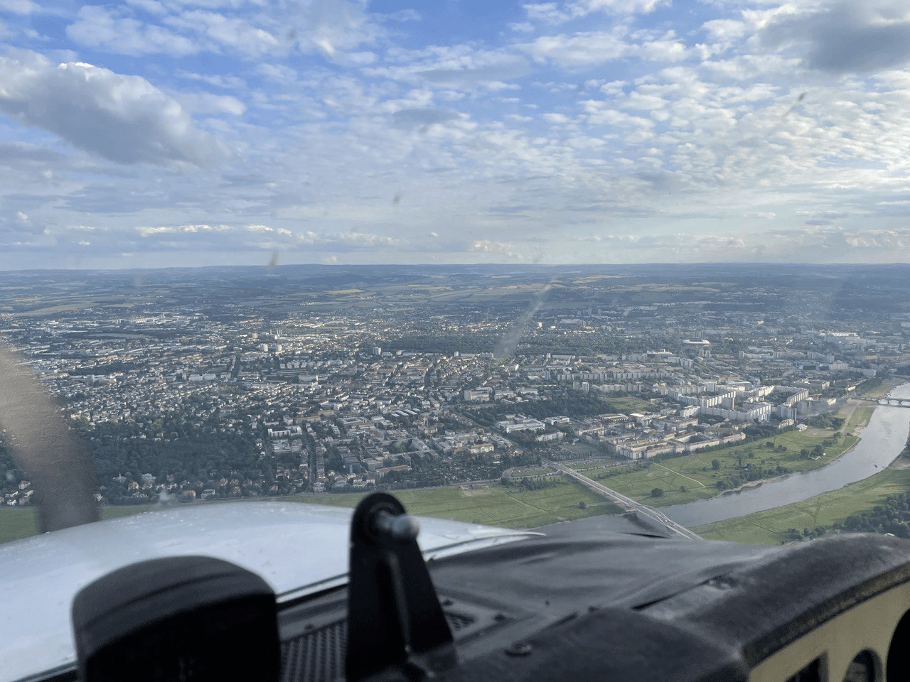 Dresden Altstadt von oben