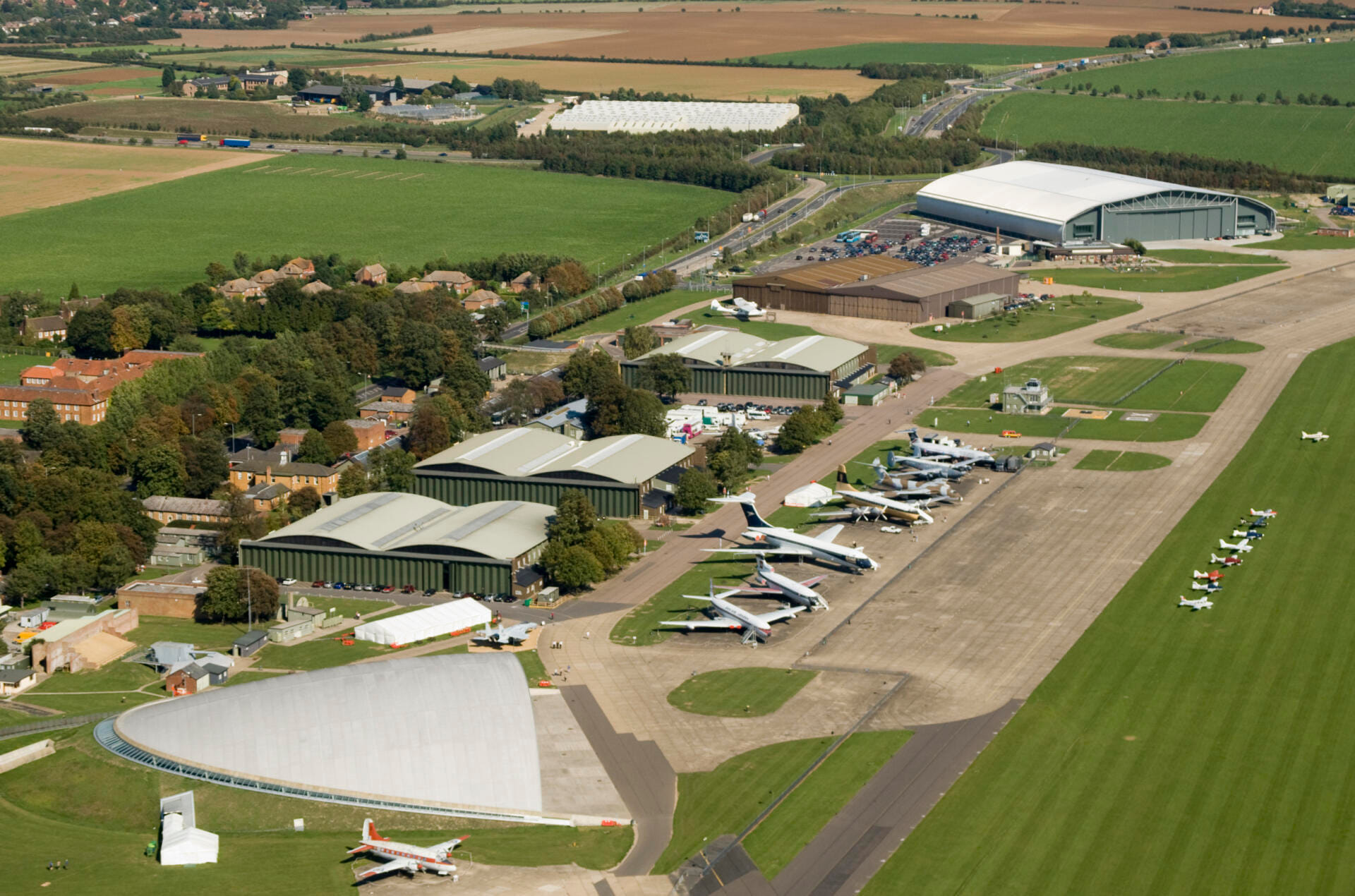 Day trip to Duxford Air Museum from Halfpenny Green Airport