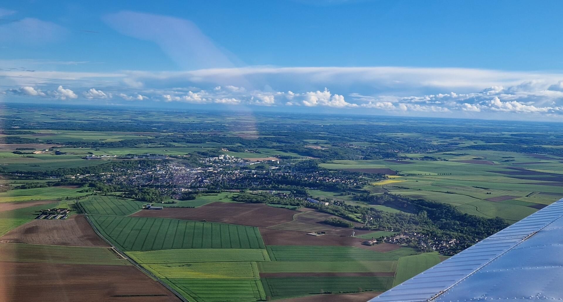 Balade Aérienne  au dessus de la Seine et Marne