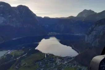 Traumflug über Wolfgangsee, Mondsee & Salzkammergut