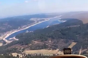 Großer Schwarzwald-Flug Feldberg - Schluchsee - St. Blasien