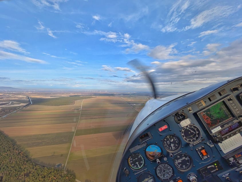 1 stündiger Rundflug (individuell gestaltbar)