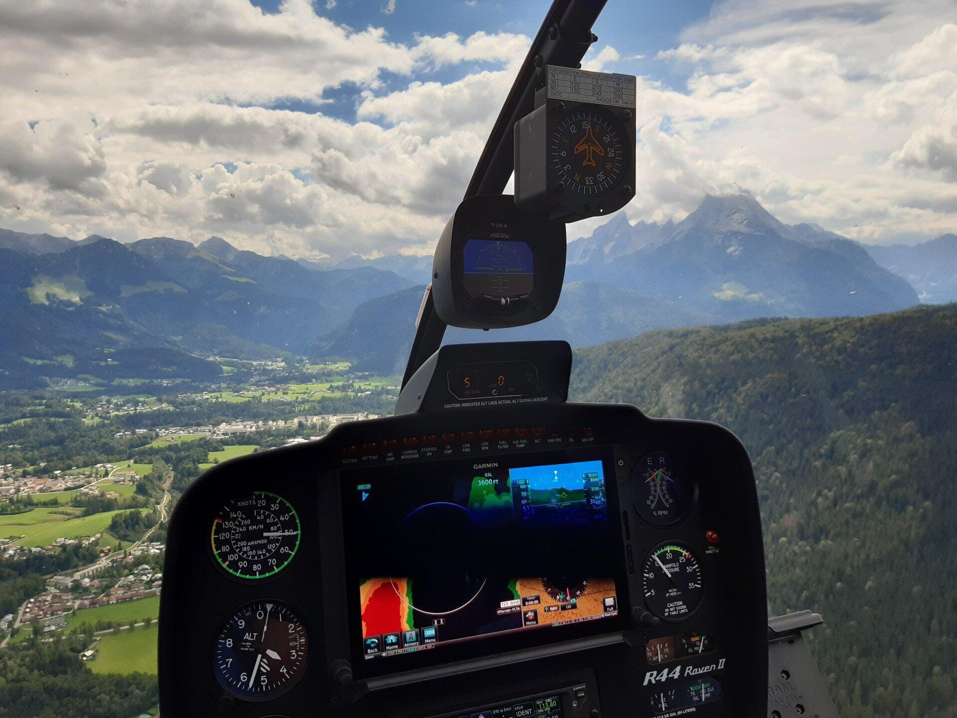 Panoramaflug Watzmann & Chiemsee