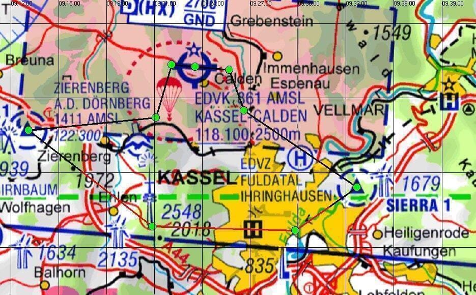Rundflug über Kassel