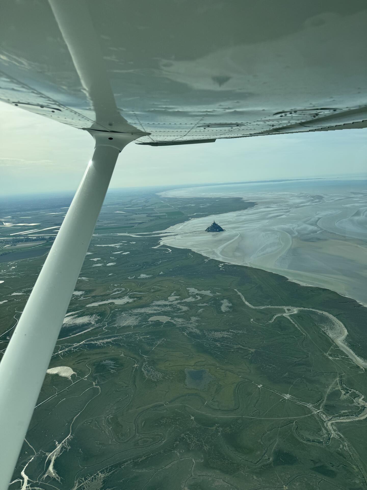Balade au-dessus du mont Saint-Michel