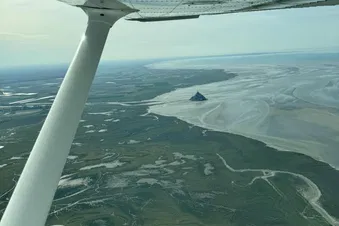 Balade au-dessus du mont Saint-Michel