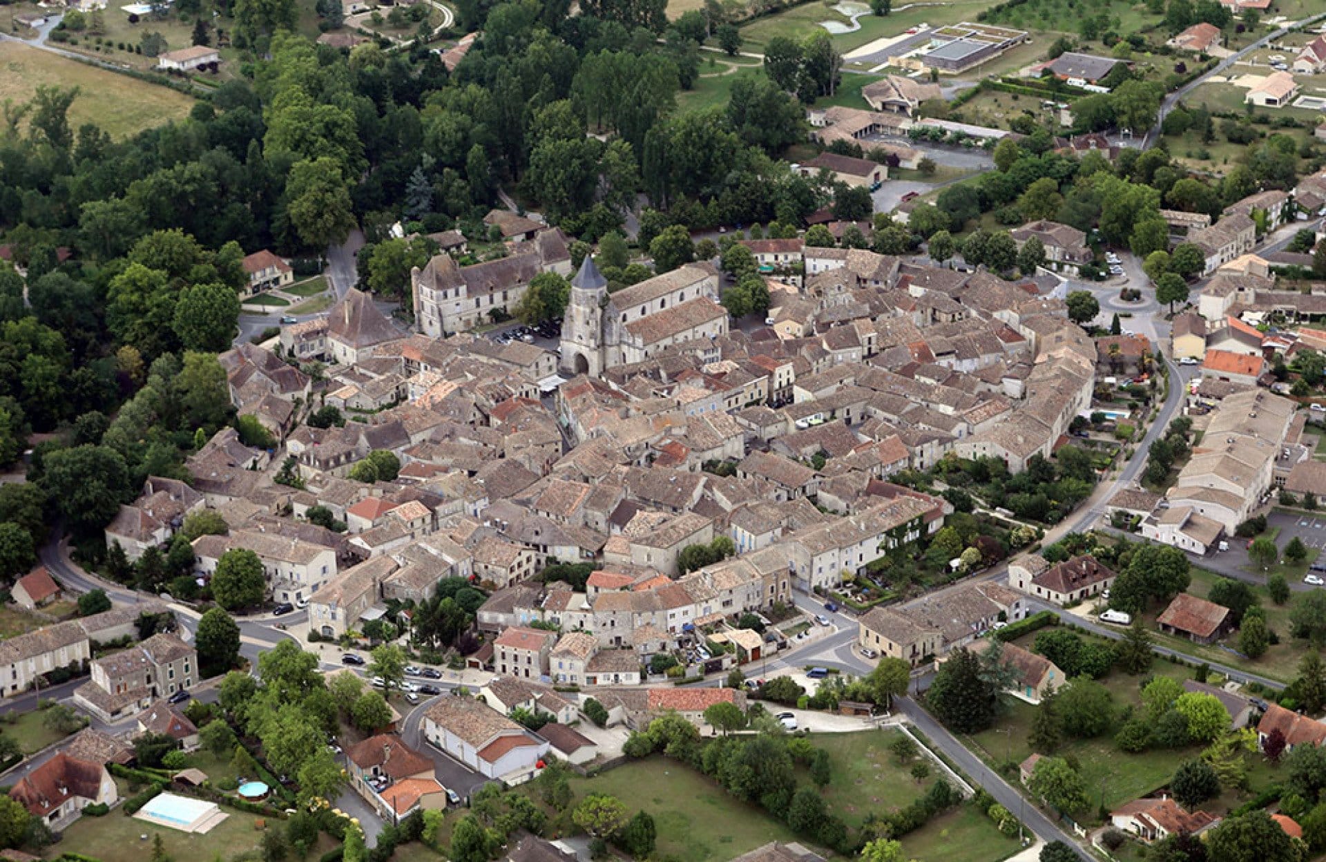 Survol du Bergeracois