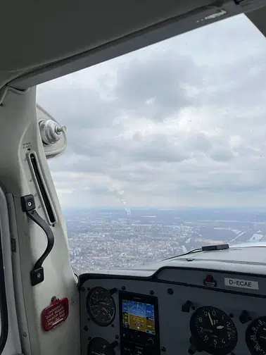Rundflug im Raum Leipzig
