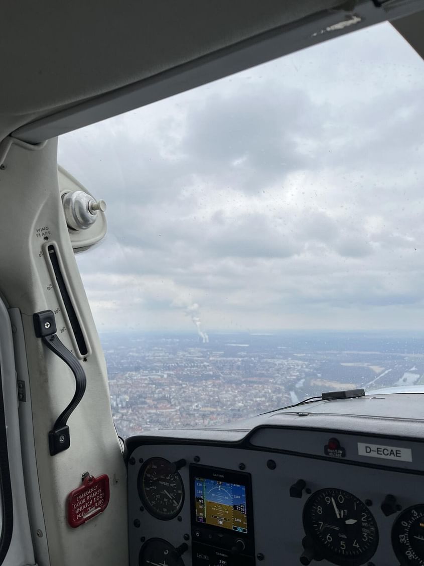 Rundflug im Raum Leipzig
