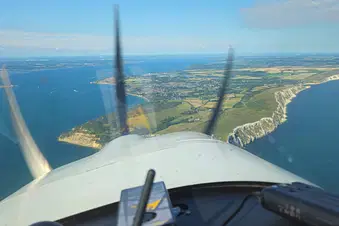 Flight to Lee on Solent and back