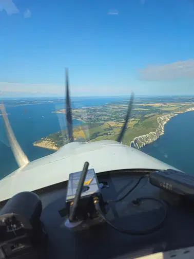 Flight to Lee on Solent and back