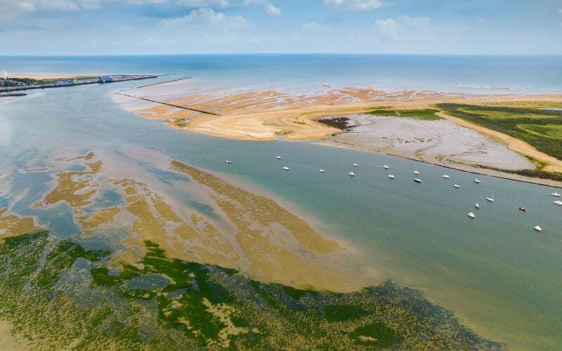 Balade aérienne vers la baie de Seine