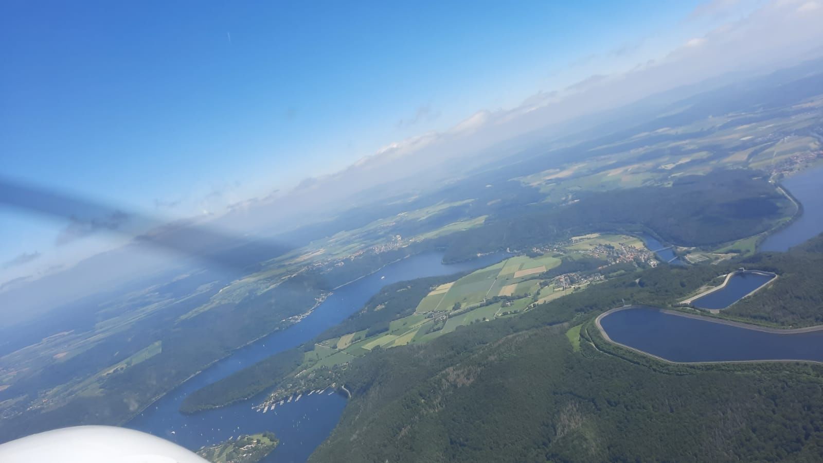 Rundflug über Hessen