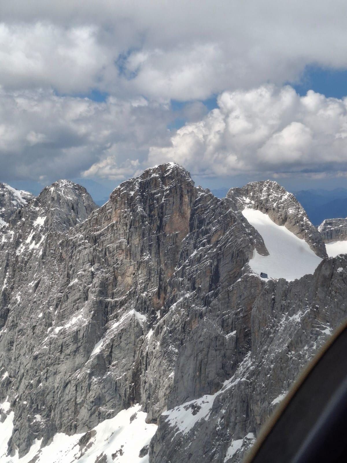 Gebirgsflug - Watzmann und Dachstein
