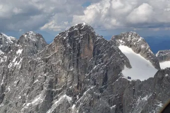 Gebirgsflug - Watzmann und Dachstein