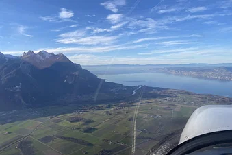Vol au Mont Blanc - Flight to the Mont Blanc